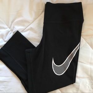 Nike Dri Fit Leggings with Logo
